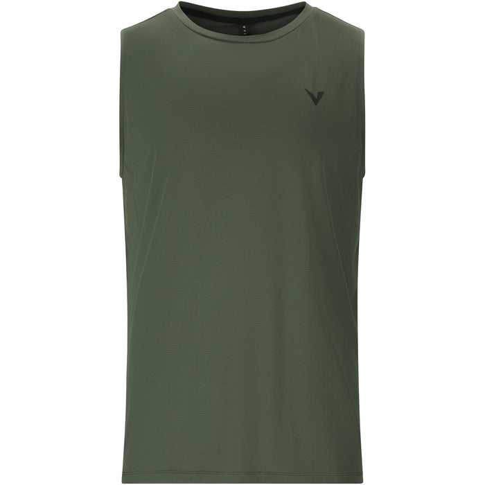 VIRTUS Roger V3 M Hyperstretch Sleeveless Tee T-shirt 3210 Pine