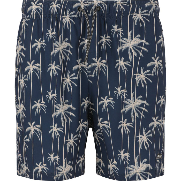 CRUZ Rohan M Mid Thigh Boardshorts Boardshorts Print 3632 Navy Palm