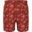 CRUZ Rohan M Mid Thigh Boardshorts Boardshorts Print 3633 Red Palm
