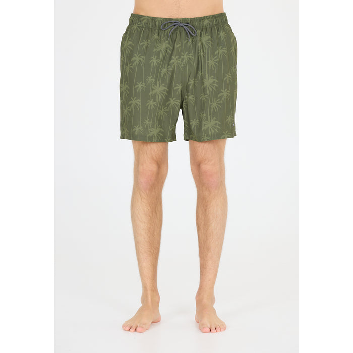 CRUZ Rohan M Mid Thigh Boardshorts Boardshorts Print 3678 Green Palm