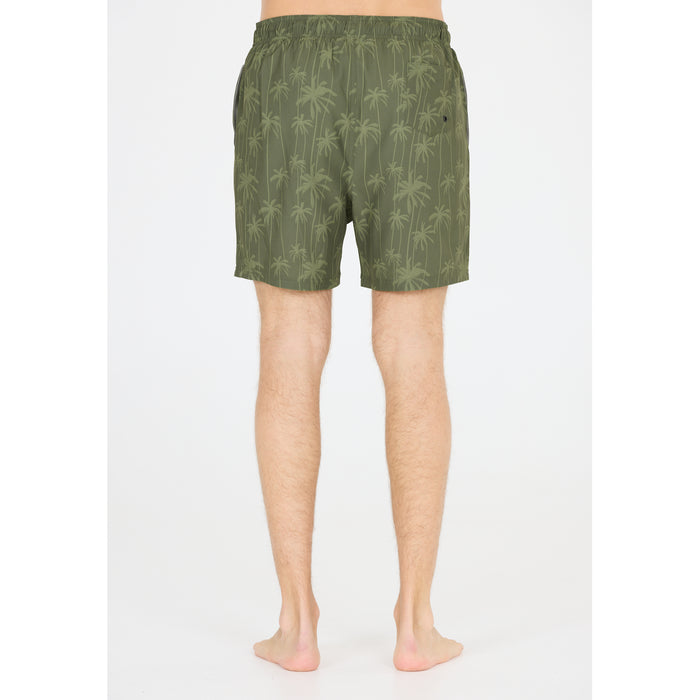 CRUZ Rohan M Mid Thigh Boardshorts Boardshorts Print 3678 Green Palm