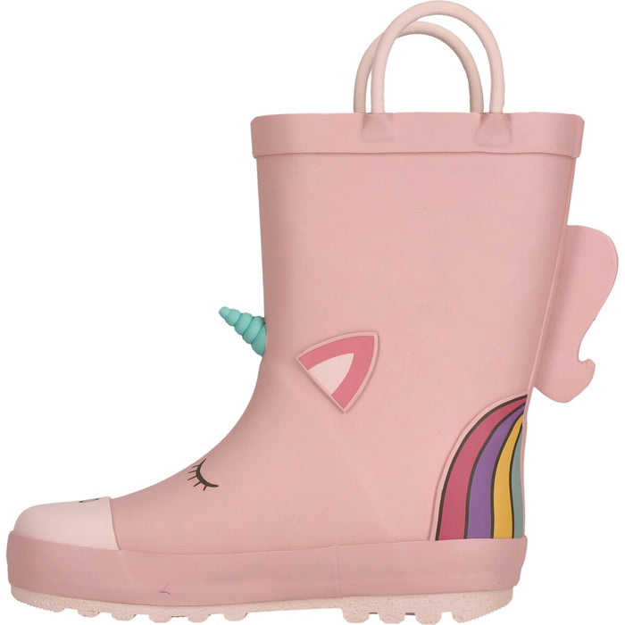 ZIGZAG Rook Kids Rubber Boot Rubber boot 4319 Silver Pink