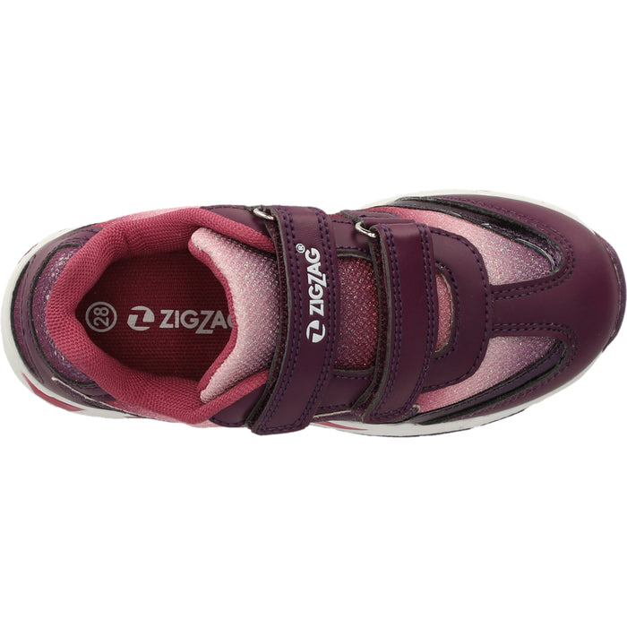 ZIGZAG Roseau Shoe W/Lights Shoes 4078 Dark Purple