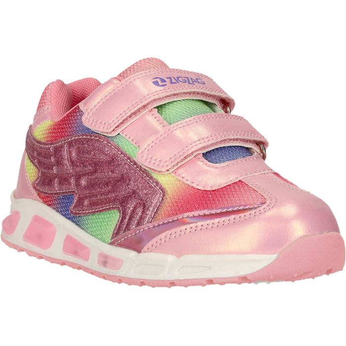 ZIGZAG Roseau Shoe W/Lights Shoes 4391 Begonia Pink