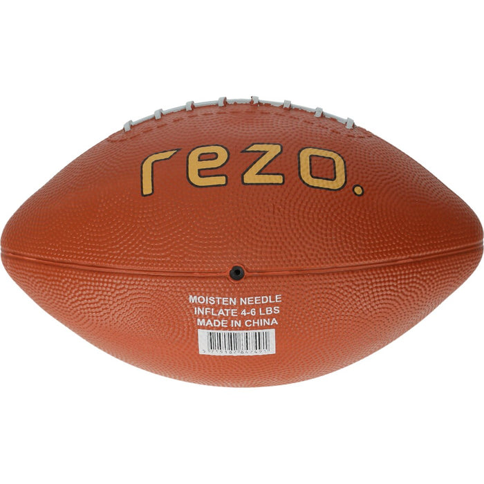 REZO Rubber American Football Ball 5006 Carmel Brown