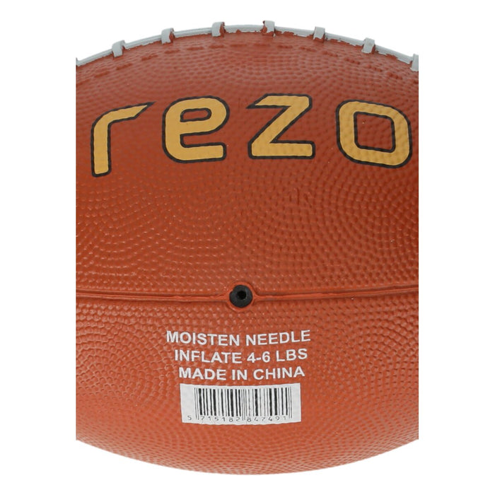 REZO Rubber American Football Ball 5006 Carmel Brown