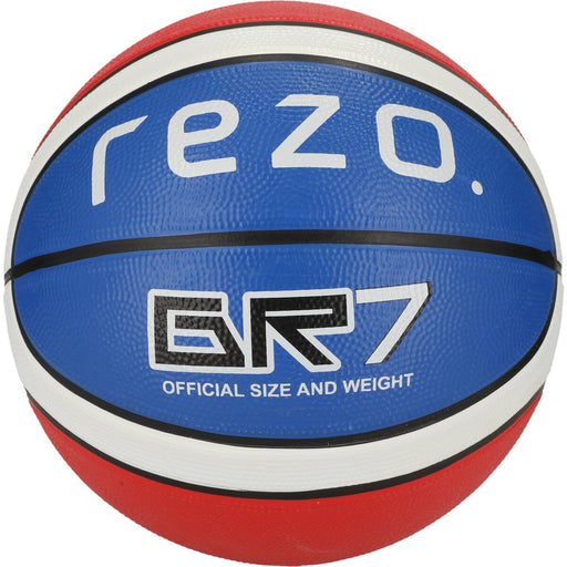 REZO Rubber Basketball Ball 2084 Strong Blue
