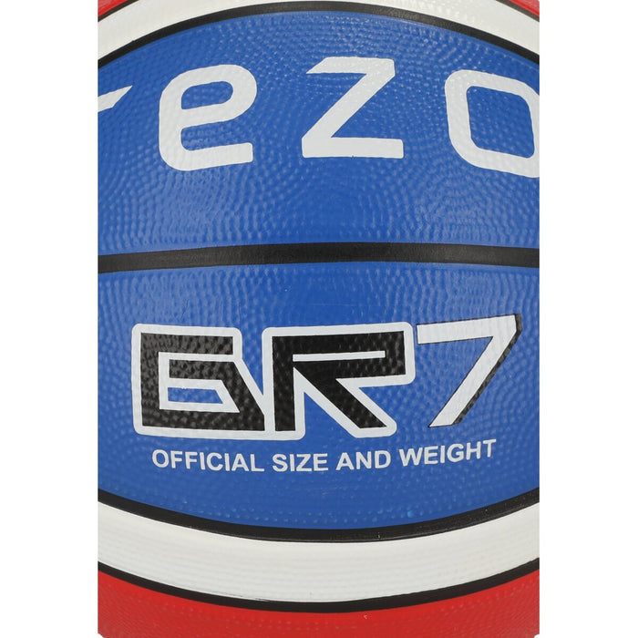 REZO Rubber Basketball Ball 2084 Strong Blue