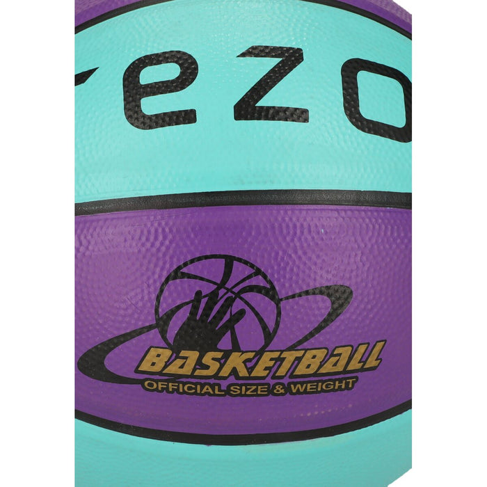 REZO Rubber Basketball Ball 4189 Multi colour