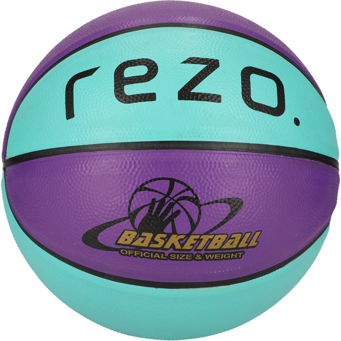REZO Rubber Basketball Ball 4189 Multi colour