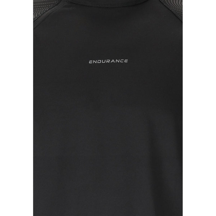 ENDURANCE Rumbia M Printed Midlayer Midlayer 1001 Black