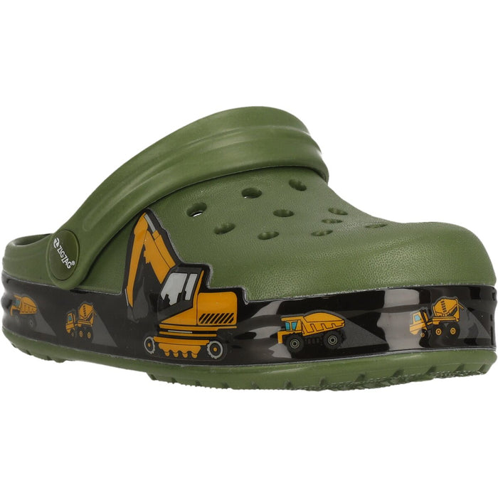 ZIGZAG Runix Closed Kids Sandal W/lights Sandal 3232 Loden Green
