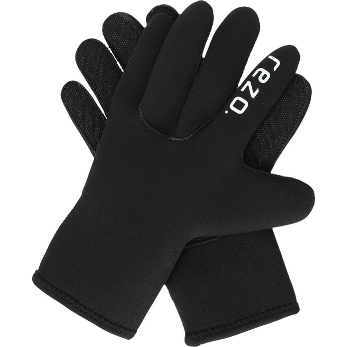 REZO Rutland Neoprene Gloves Gloves 1001 Black