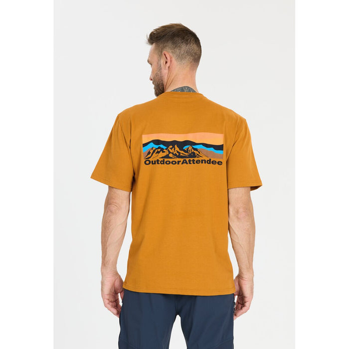 WHISTLER Saloma M S-S T-shirt T-shirt 5101 Buckthorn Brown