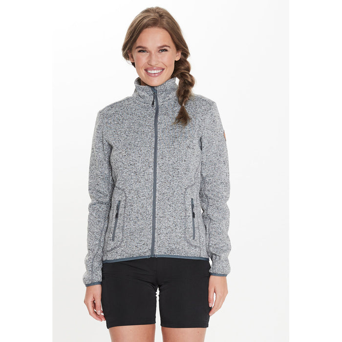 WHISTLER Samani W Melange Fleece Jacket Fleece 1005A Light Grey Melange