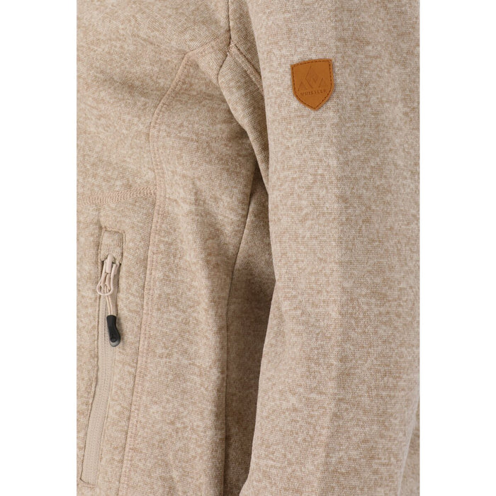 WHISTLER Samani W Melange Fleece Jacket Fleece 1106 Oatmeal