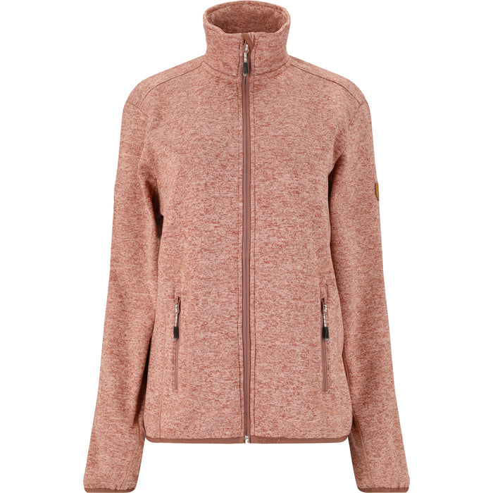 WHISTLER Samani W Melange Fleece Jacket Fleece 1109 Burlwood