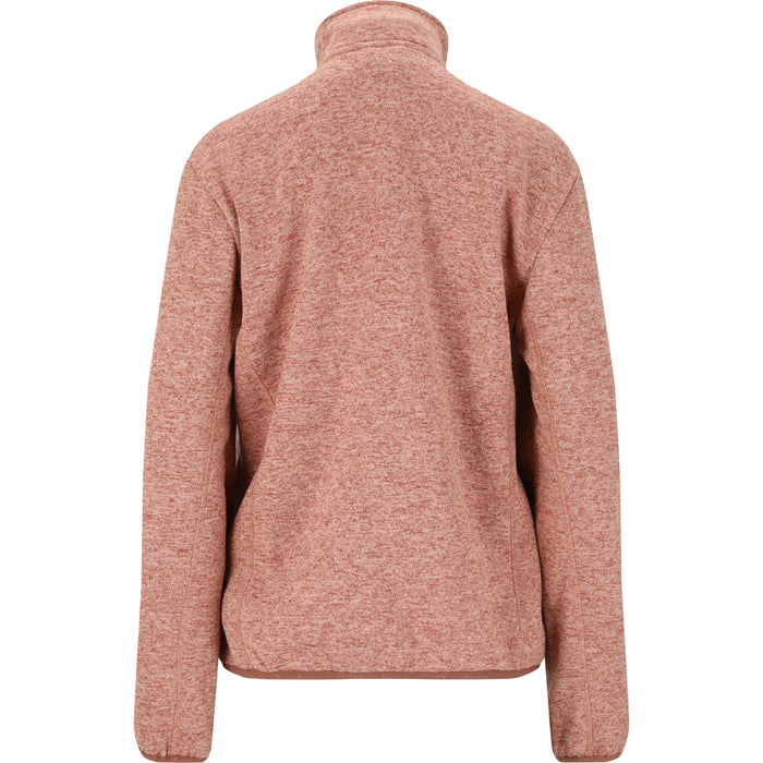 WHISTLER Samani W Melange Fleece Jacket Fleece 1109 Burlwood