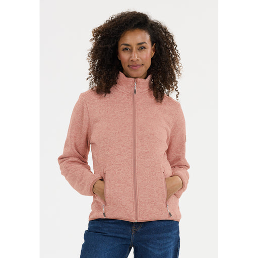 WHISTLER Samani W Melange Fleece Jacket Fleece 1109 Burlwood
