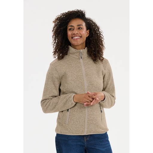 WHISTLER Samani W Melange Fleece Jacket Fleece 3040 Fallen Rock