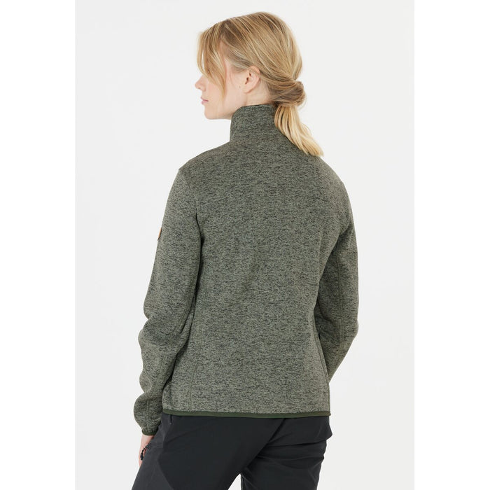 WHISTLER Samani W Melange Fleece Jacket Fleece 3056A Agave Green