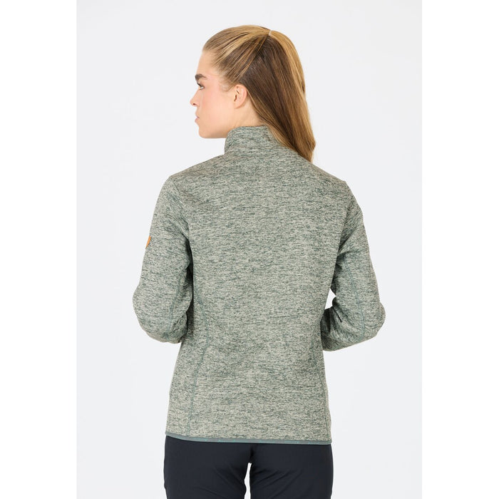 WHISTLER Samani W Melange Fleece Jacket Fleece 3058 Balsam Green
