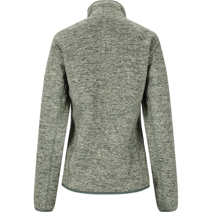 WHISTLER Samani W Melange Fleece Jacket Fleece 3058 Balsam Green