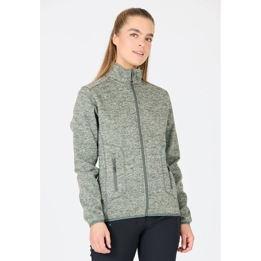 WHISTLER Samani W Melange Fleece Jacket Fleece 3058 Balsam Green