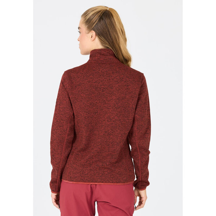 WHISTLER Samani W Melange Fleece Jacket Fleece 4244 Red Pear