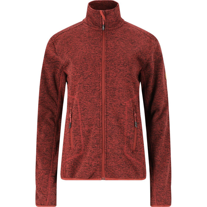 WHISTLER Samani W Melange Fleece Jacket Fleece 4244 Red Pear