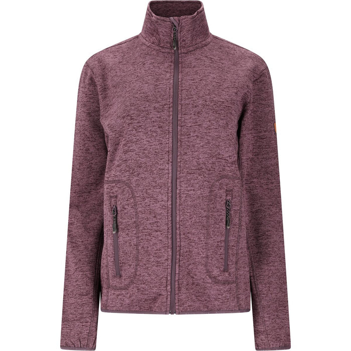 WHISTLER Samani W Melange Fleece Jacket Fleece 4261 Huckleberry