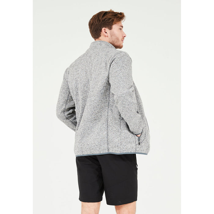 WHISTLER Sampton M Melange Fleece Jacket Fleece 1005B Light Grey Melange