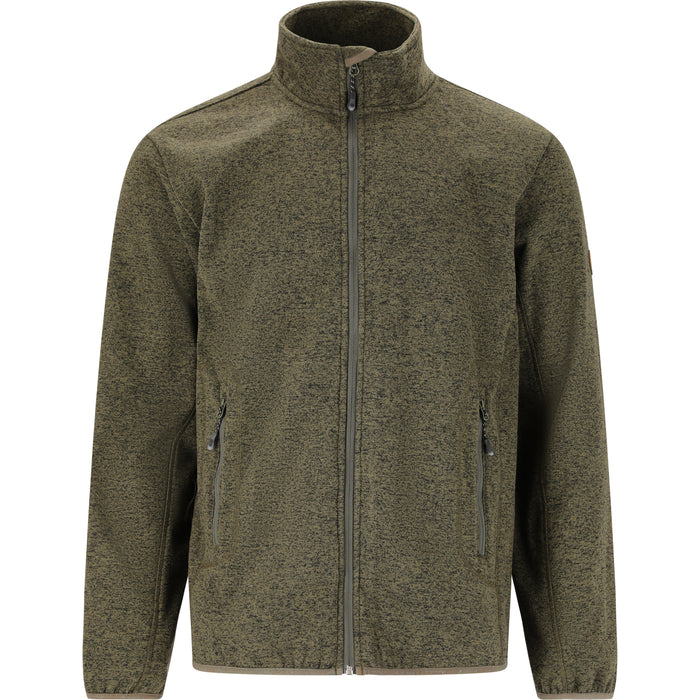 WHISTLER Sampton M Melange Fleece Jacket Fleece 1071 Black Ink