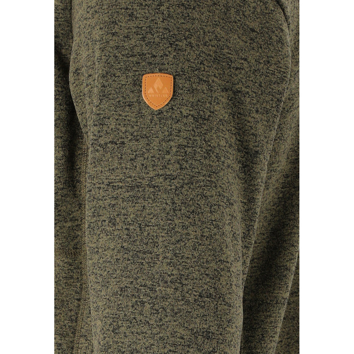WHISTLER Sampton M Melange Fleece Jacket Fleece 1071 Black Ink