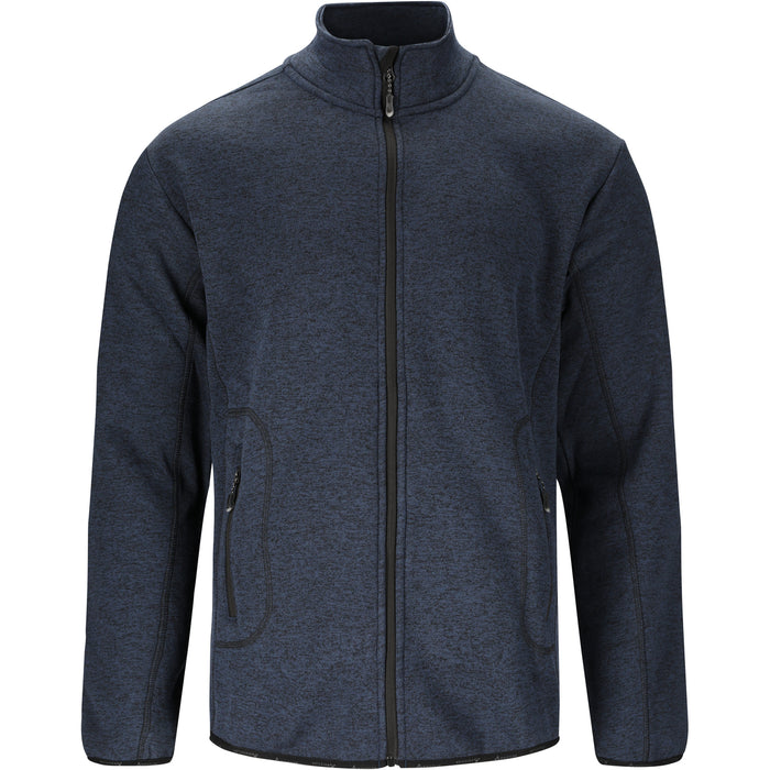 WHISTLER Sampton M Melange Fleece Jacket Fleece 2002A Navy