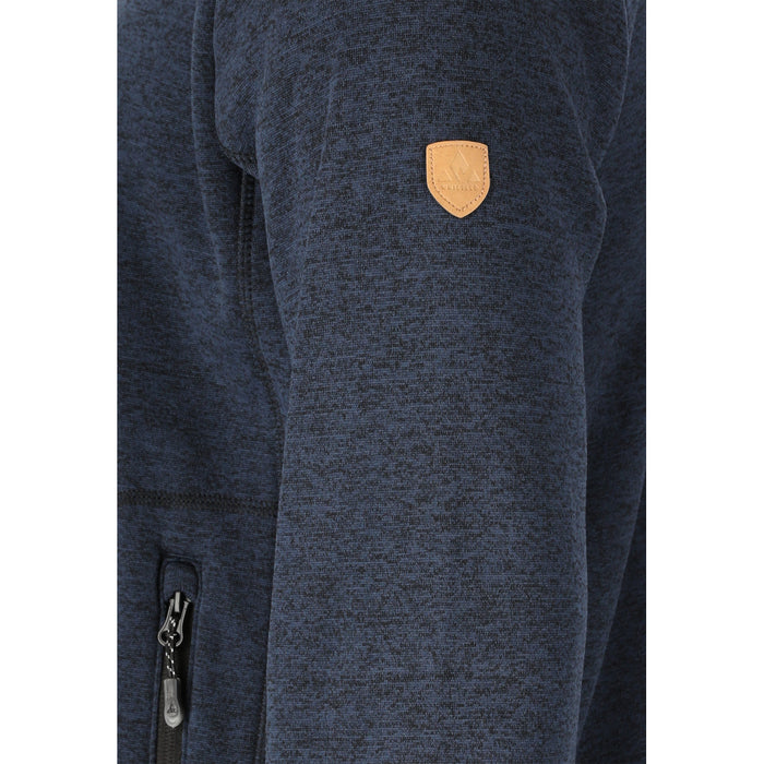 WHISTLER Sampton M Melange Fleece Jacket Fleece 2002A Navy