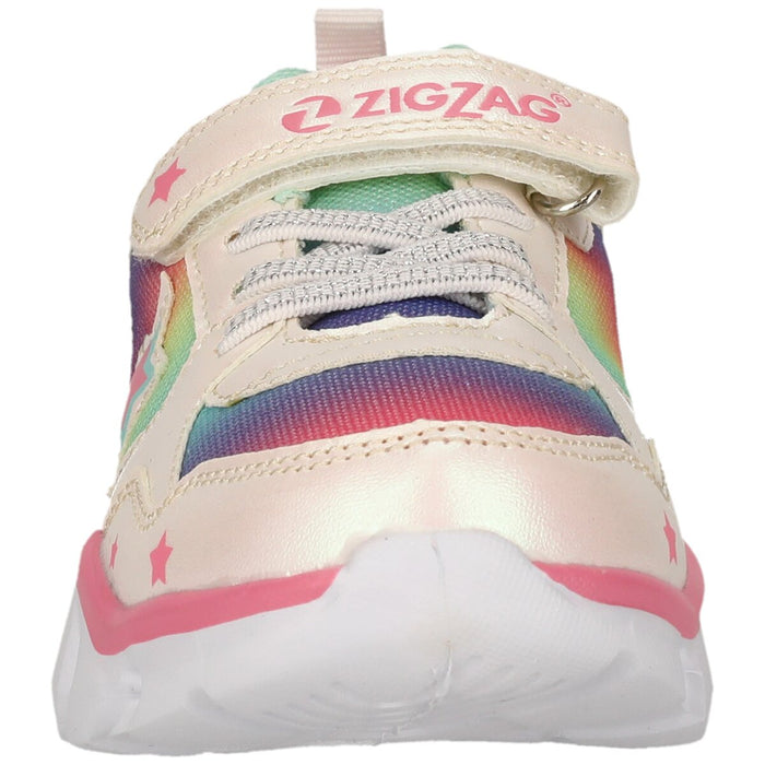 ZIGZAG Saserta Kids Shoe w/Lights Shoes 1002 White