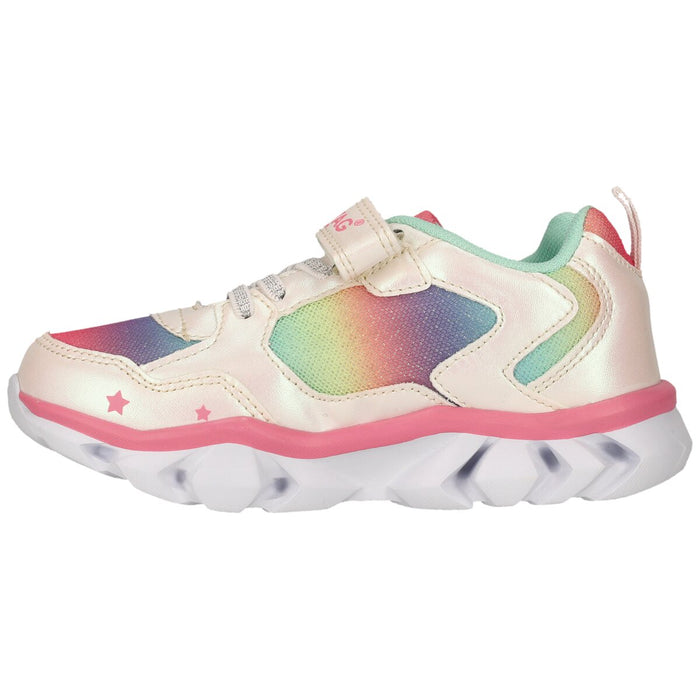 ZIGZAG Saserta Kids Shoe w/Lights Shoes 1002 White