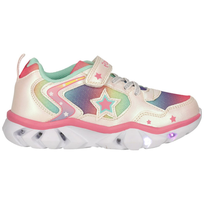 ZIGZAG Saserta Kids Shoe w/Lights Shoes 1002 White