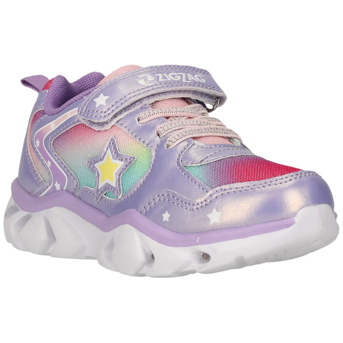ZIGZAG Saserta Kids Shoe w/Lights Shoes 4085 Violet Tulip