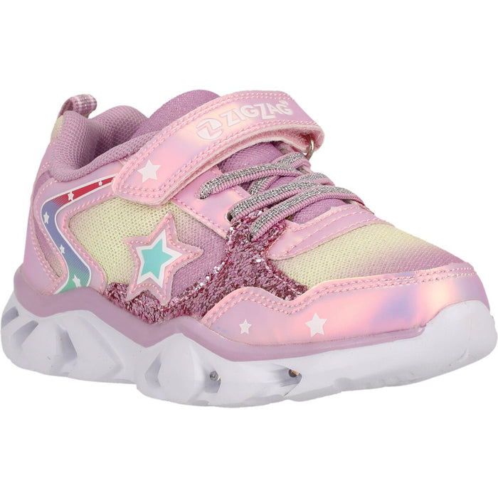 ZIGZAG Saserta Kids Shoe w/Lights Shoes 4237 Lupine