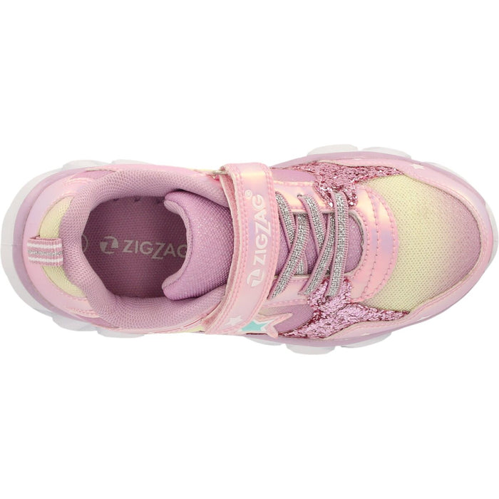 ZIGZAG Saserta Kids Shoe w/Lights Shoes 4237 Lupine