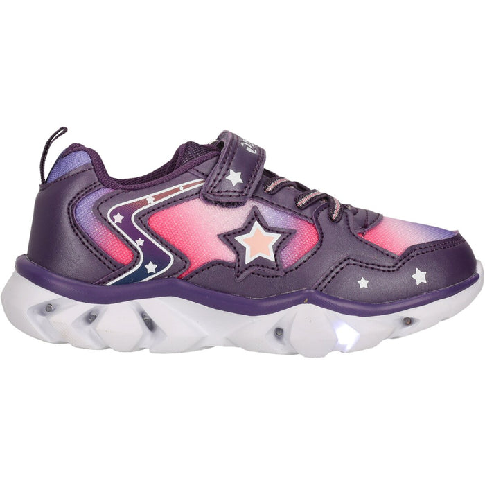 ZIGZAG Saserta Kids Shoe w/Lights Shoes 4411 Grape Compote