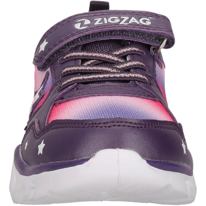 ZIGZAG Saserta Kids Shoe w/Lights Shoes 4411 Grape Compote