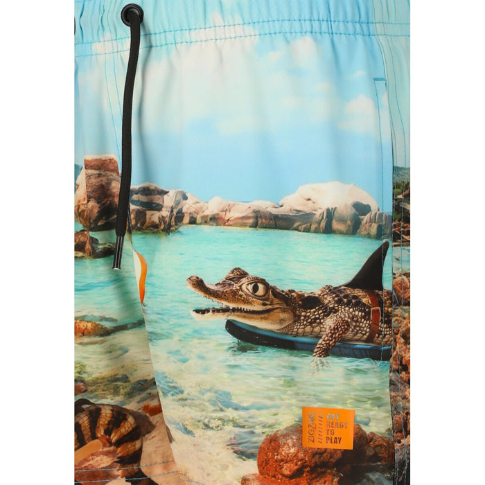 ZIGZAG Sealife Boardshorts Swimwear Print 3770 Crocodiles