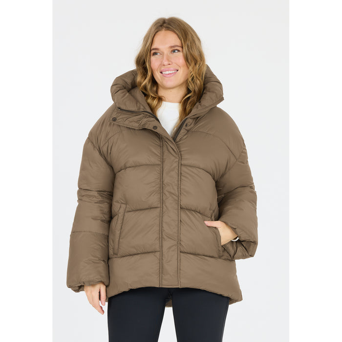 ATHLECIA Shaja W Short Puffer Jacket 3040 Fallen Rock