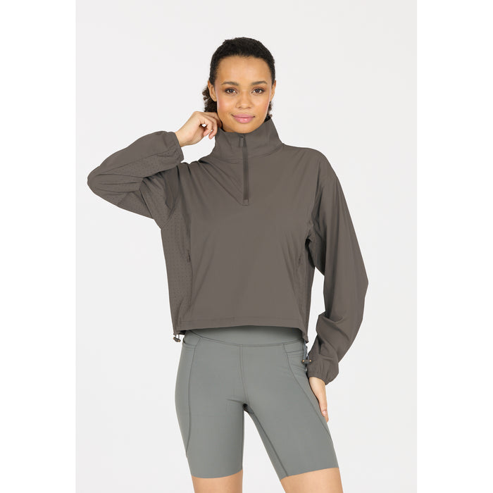 ATHLECIA Sharma W Half Zip Jacket 1013 Gunmetal