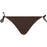 ATHLECIA Sherrill W Side-Tie Bikini Brief Swimwear 1294 Chocolate Torte