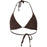 ATHLECIA Sherrill W Triangle Bikini Top Swimwear 1294 Chocolate Torte