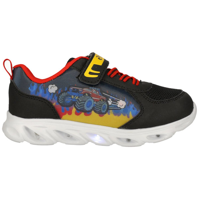 ZIGZAG Siero Kids Shoe 5D w/Lights Shoes 1001 Black